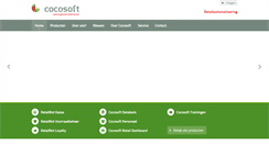 Desktop Screenshot of cocosoft.nl